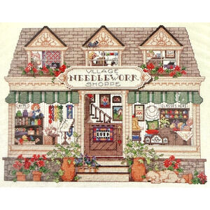 Bucilla Needlework Shoppe Cross Stitch Kit #40902 Counted Vintage HTF Sealed NEW